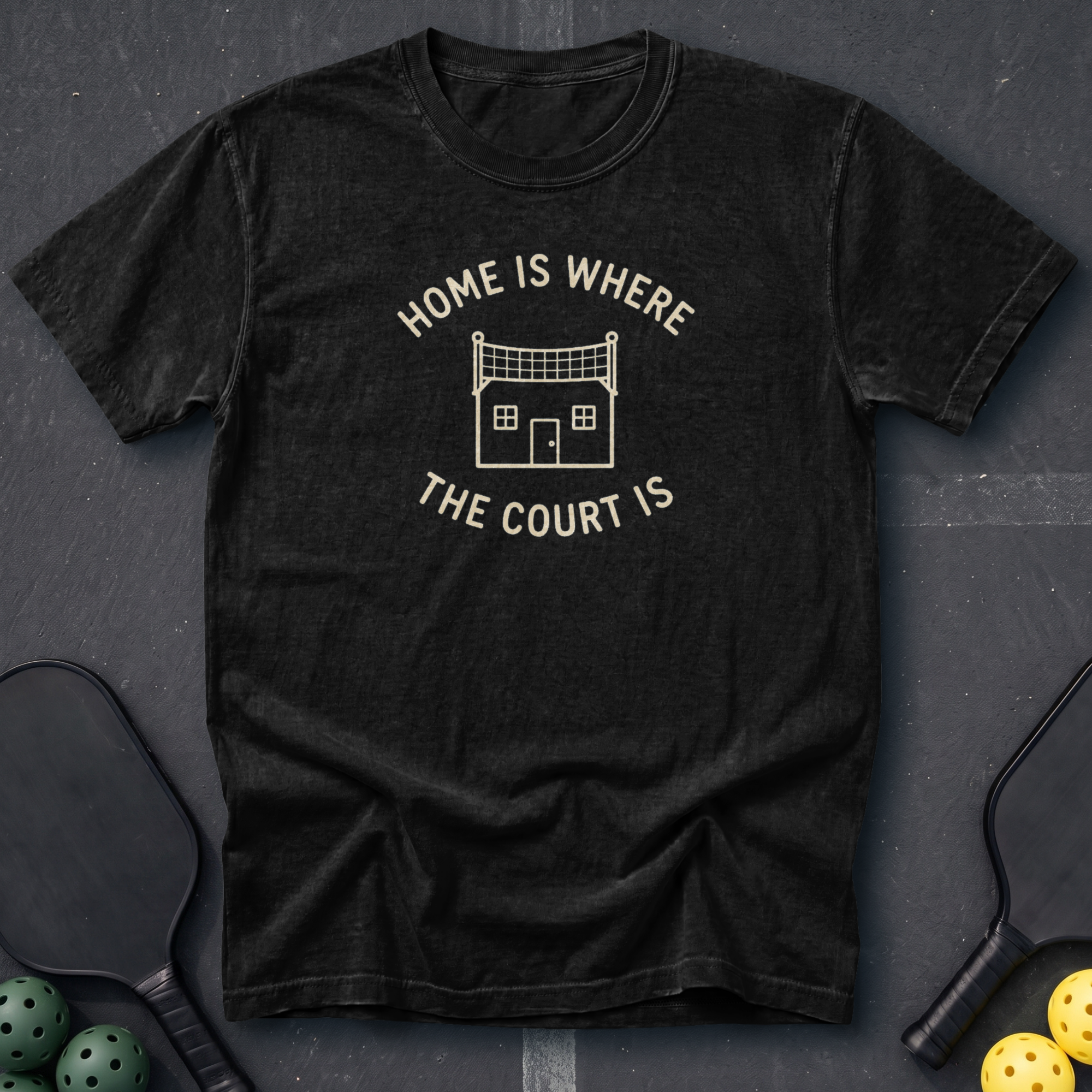 Home Is Where The Court Is Tee