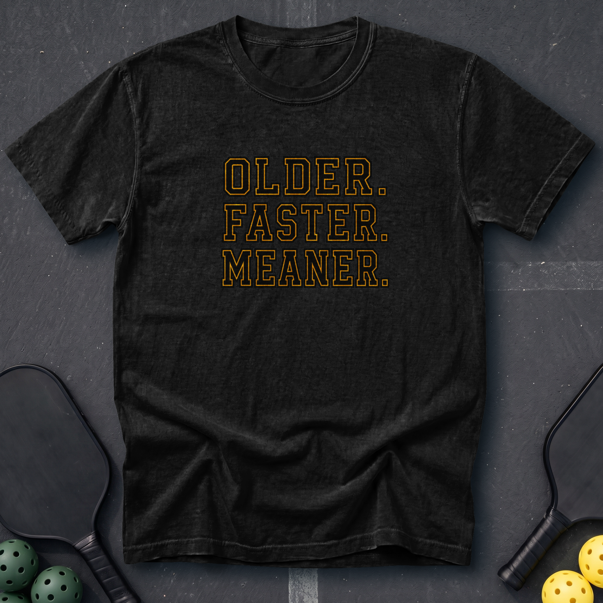 Older Faster Meaner Tee