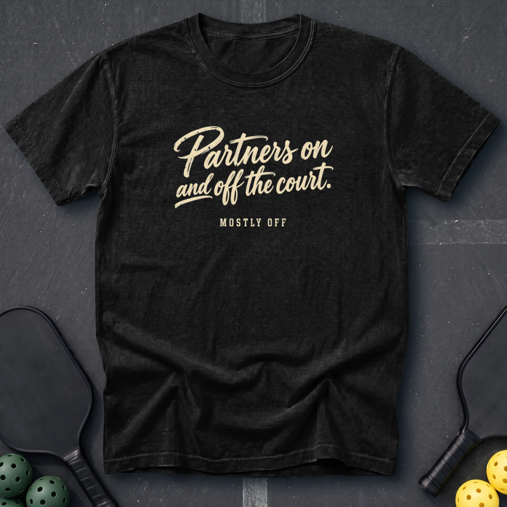 Partners On And Off The Court Tee