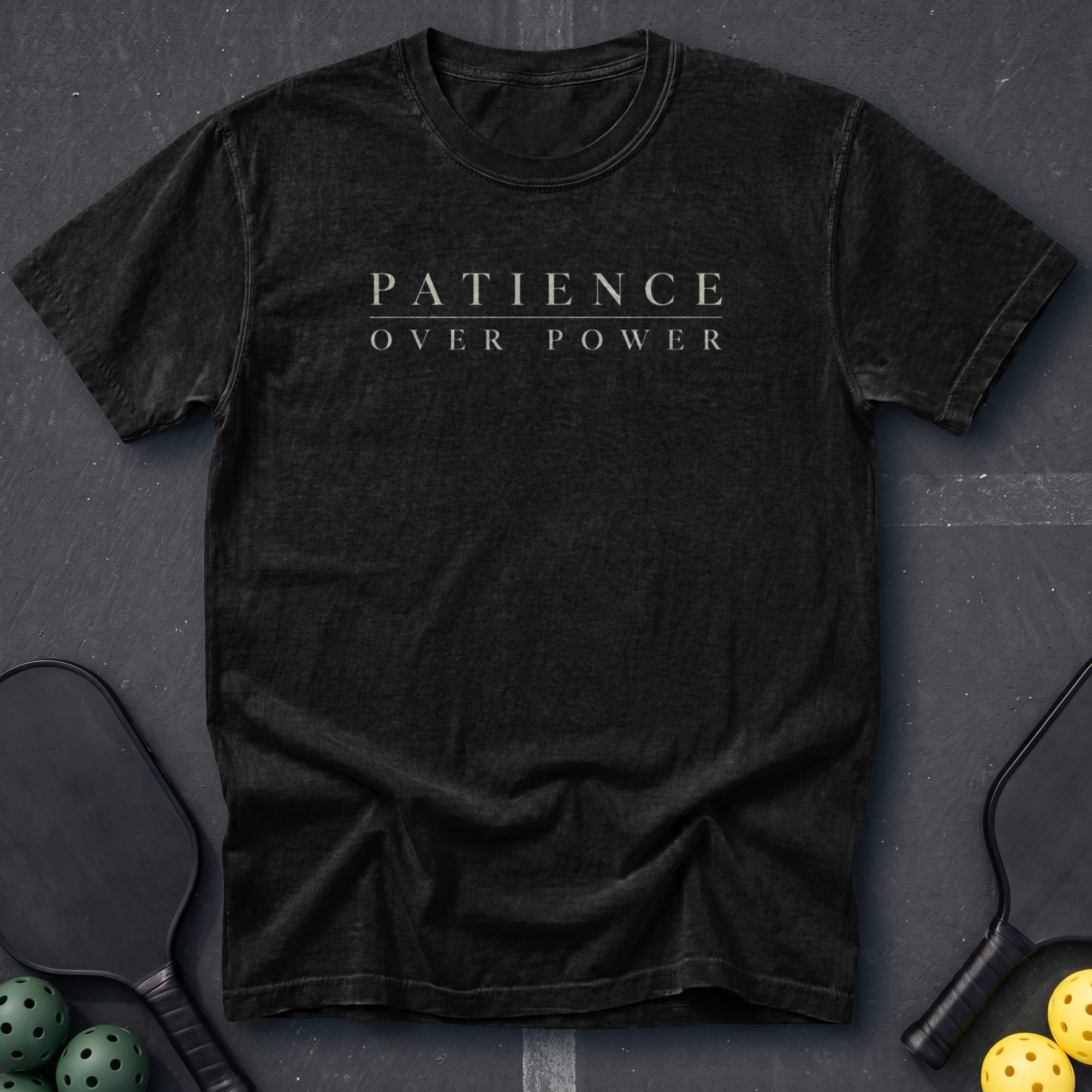 Patience Over Power Tee