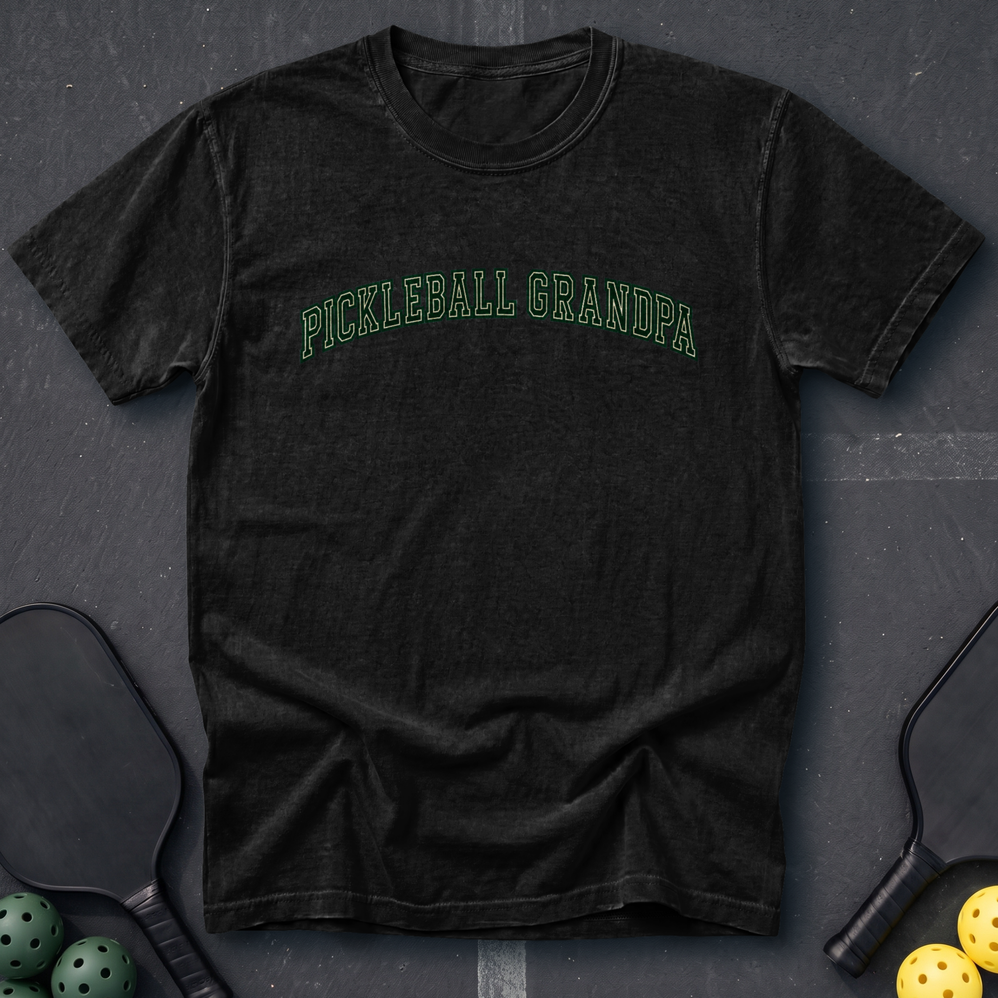 Pickleball Grandpa Tee
