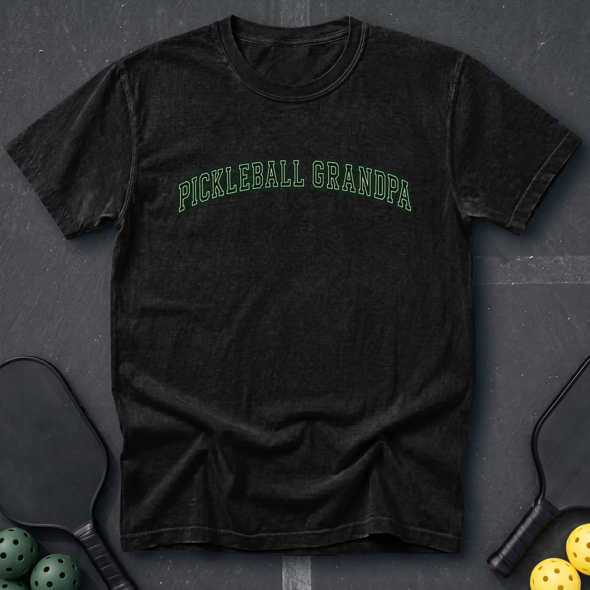 Pickleball Grandpa Tee