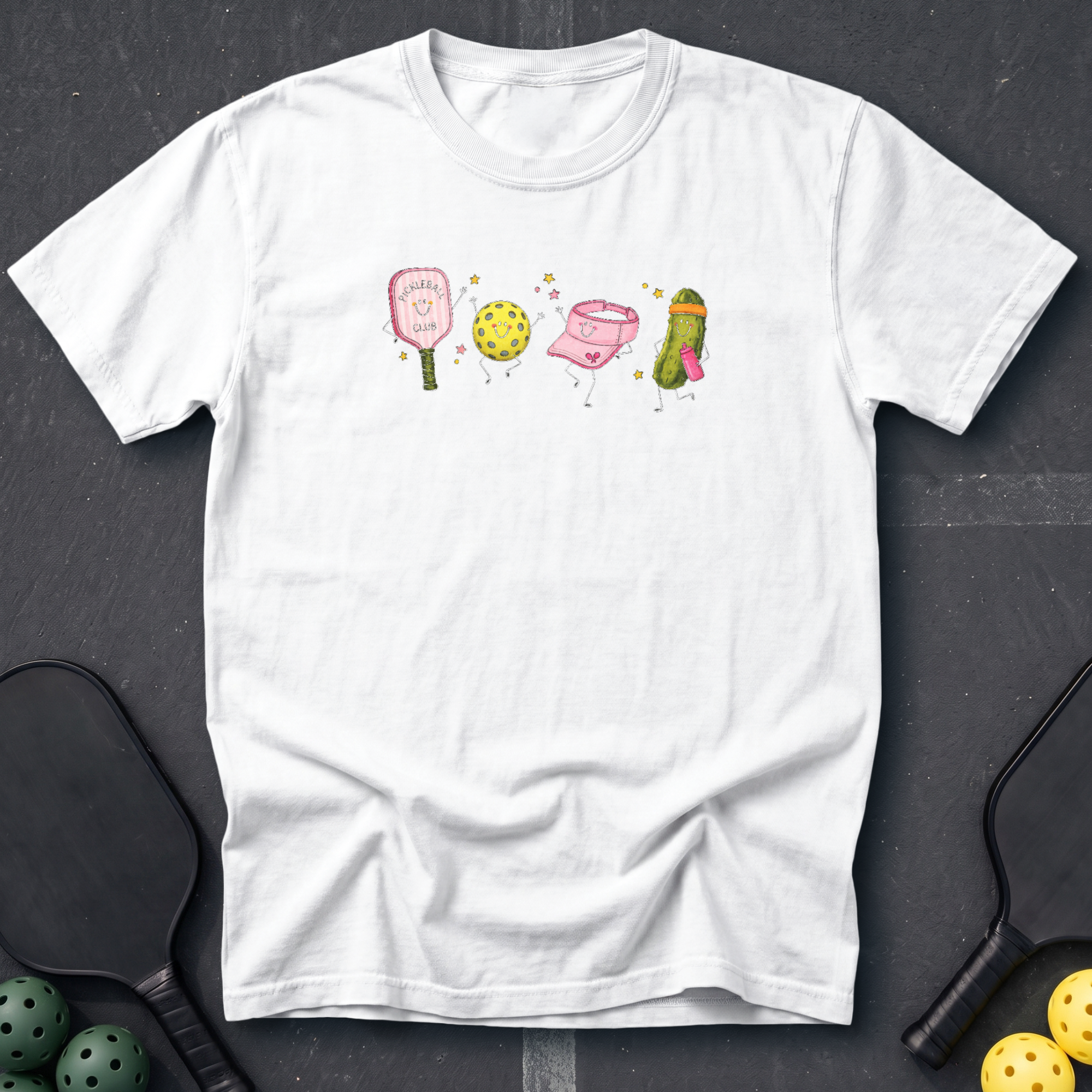 Pink Pickleball Club Tee