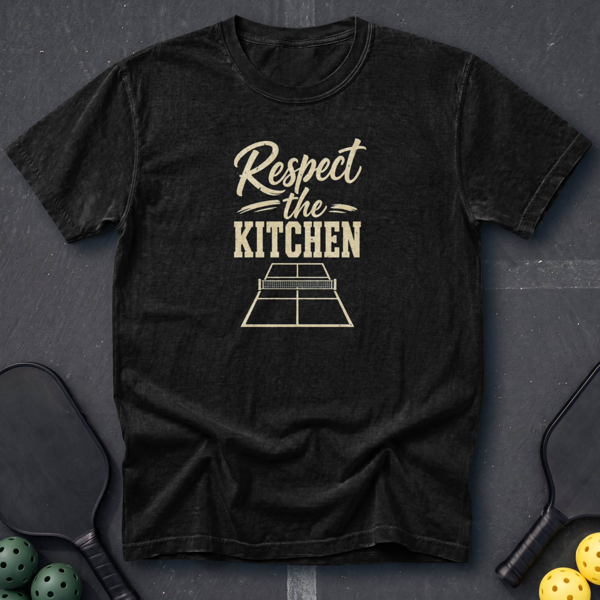 Respect The Kitchen Line Art Tee